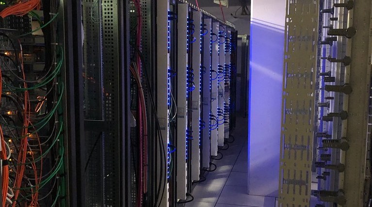 A server room at CERN in Geneva